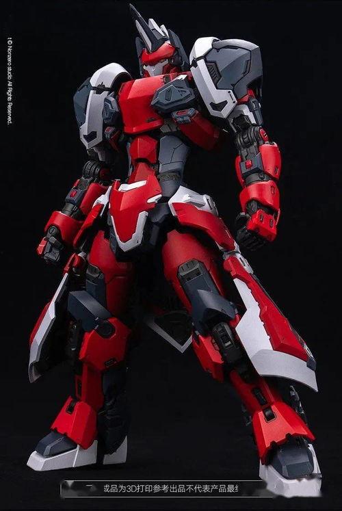 国产黑色机甲拼装模型视频